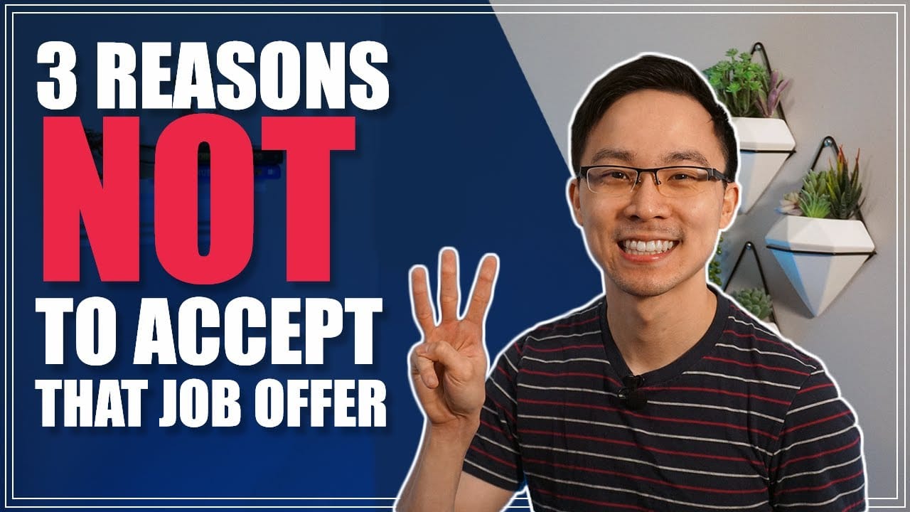 What to Consider Before Accepting a Job (3 Ps Framework)